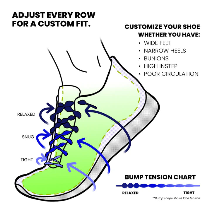 Caterpy Run No-Tie Laces