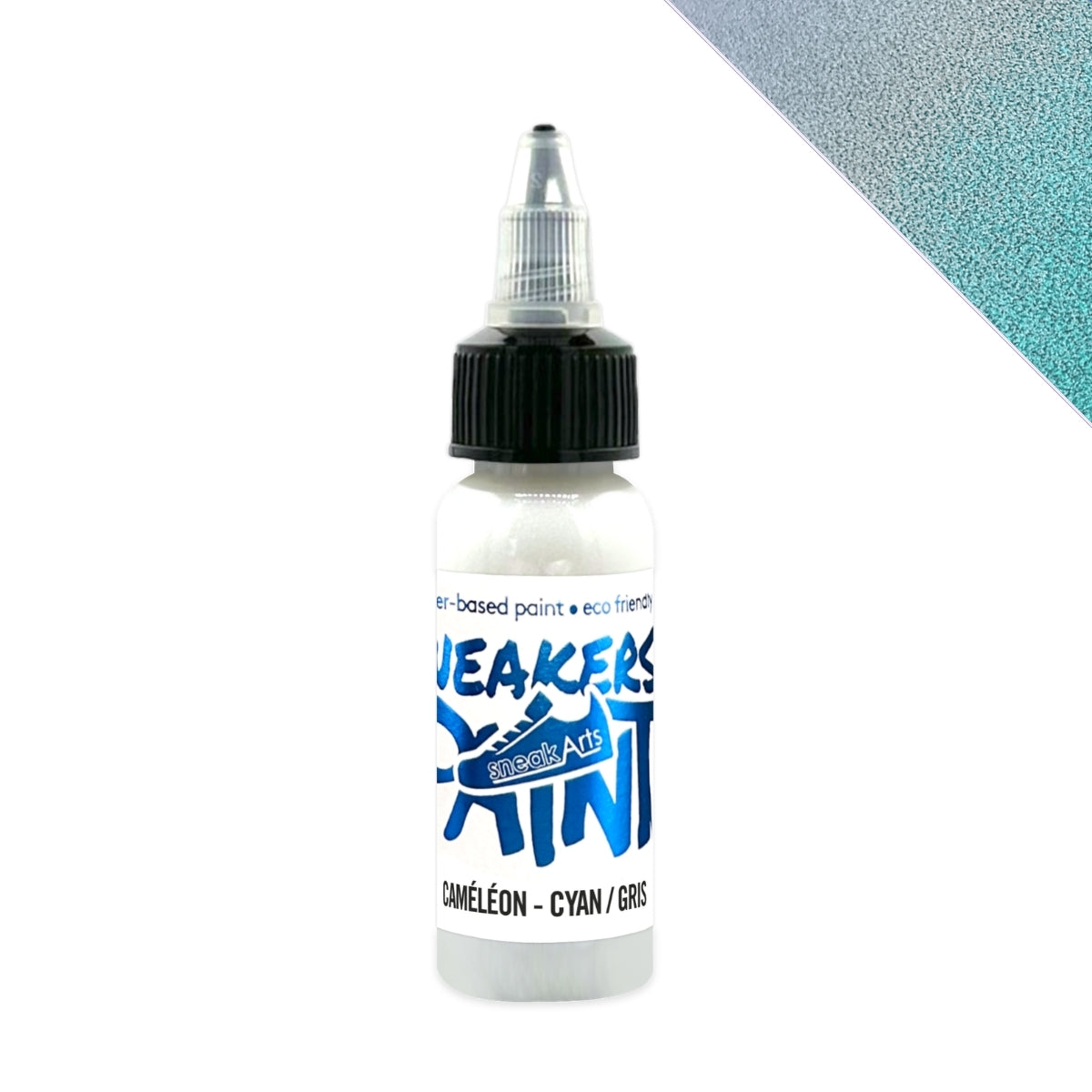 SneakArts Chameleon Paint - Cyan / Grey - 30ml
