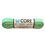 Derby Laces - CORE Honeydew Green Shoelaces (NARROW 6MM WIDE LACE)