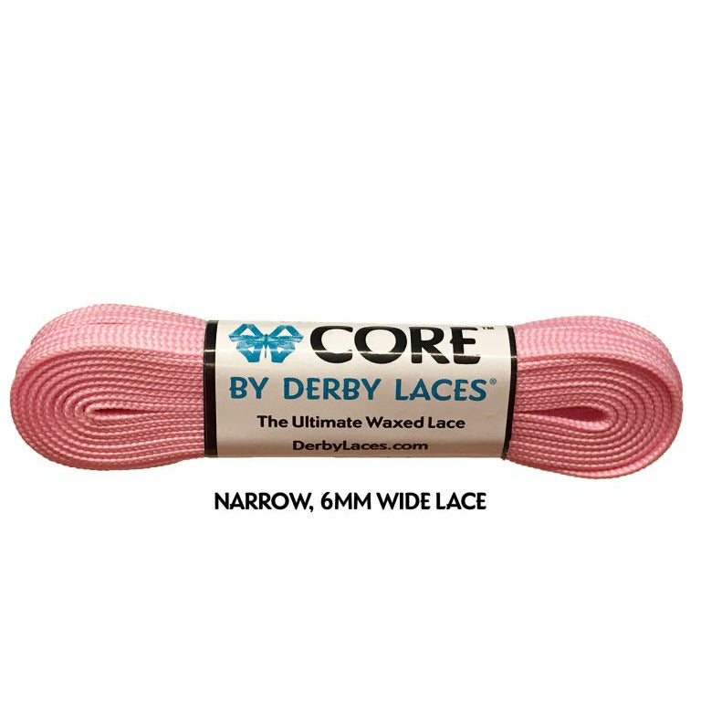 Derby Laces - CORE Rollerskate Shoelaces (NARROW 6MM WIDE LACE)