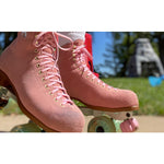 Derby Laces - CORE Pink Cotton Candy Shoelaces (NARROW 6MM WIDE LACE)