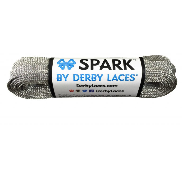 Derby Laces - SPARK Metallic Roller Derby Skate Laces