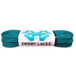 Derby Laces - Teal Waxed Roller Derby Skate Laces