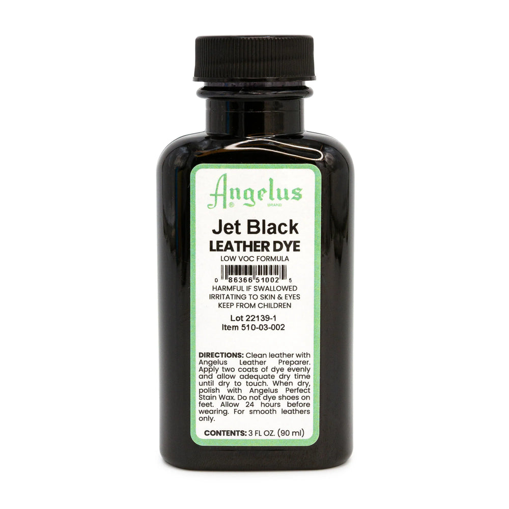 Angelus Low VOC Leather Dye - Jet Black
