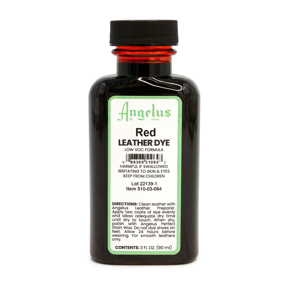 Angelus Low VOC Leather Dye - Red