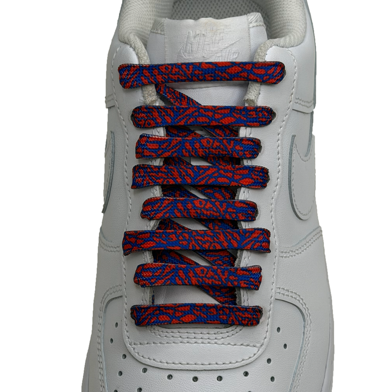 SneakerScience Animal Print Flat Laces