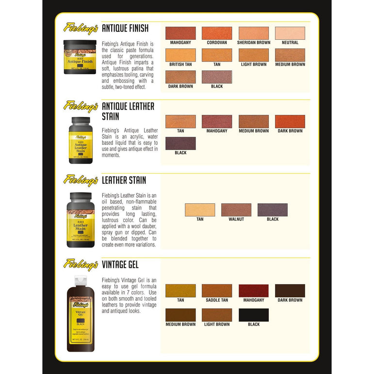 Fiebing's Antique Leather Stains