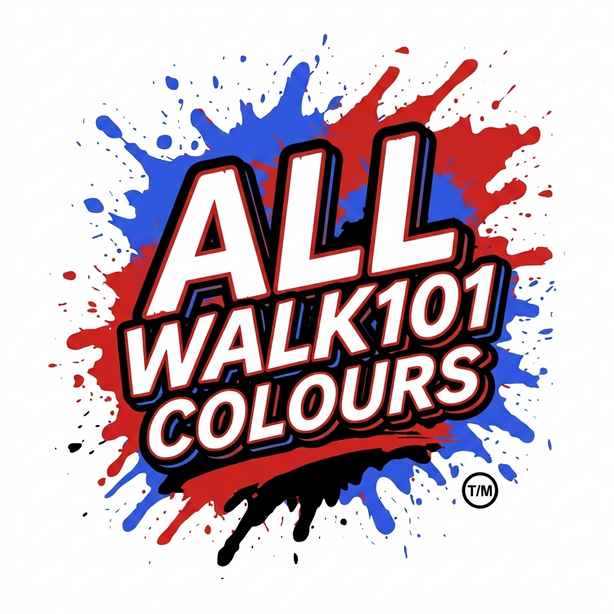 KixKote WALK101 Full Set Kit (101 Paint Colours) - 1oz