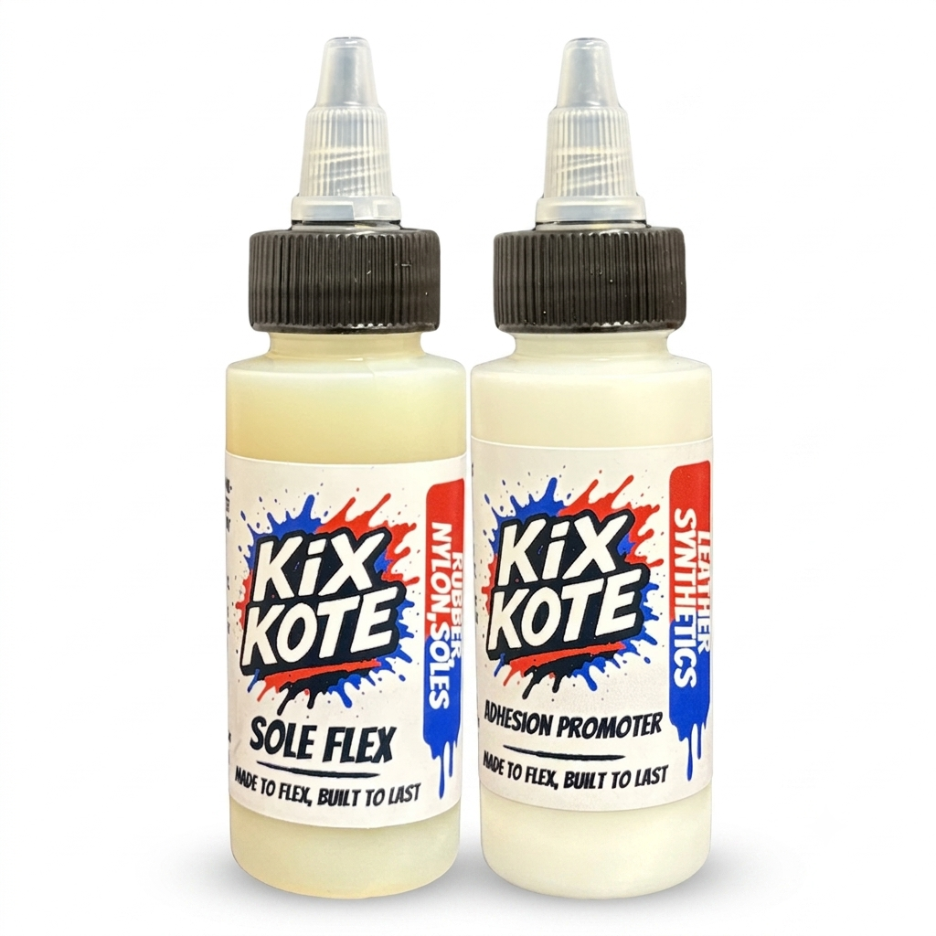 KixKote Primer Kit (Adhesion Promoter + Sole Flex) - 2oz