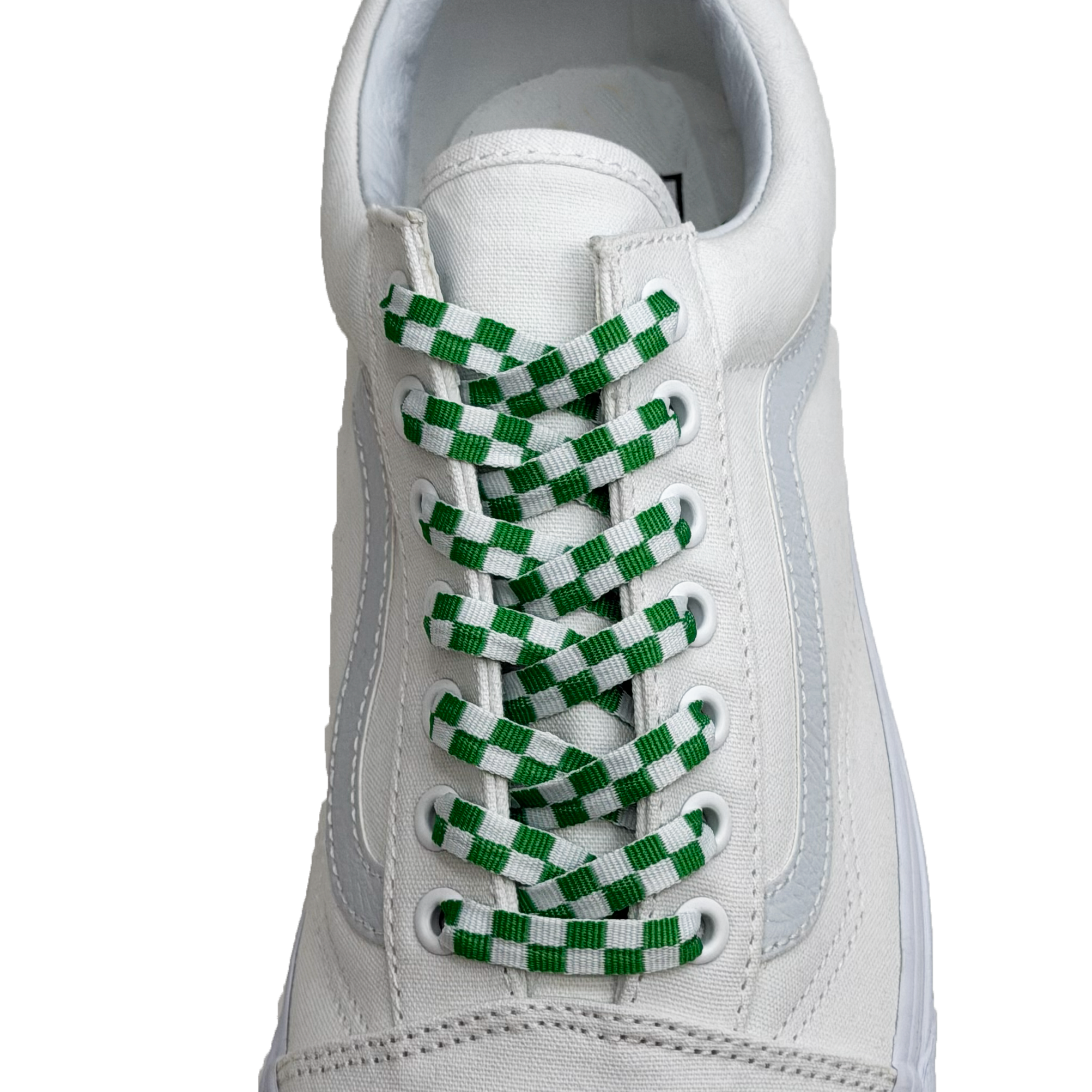 SneakerScience Checkered Flat Laces
