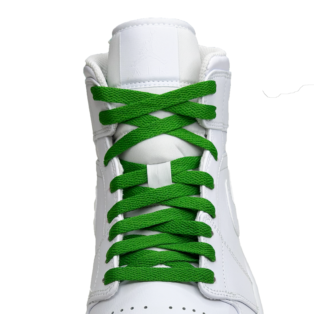 green laces for jordan 1