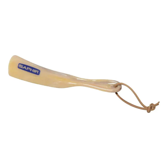Saphir Shoe Horn with Leather Strap (17.5cm)
