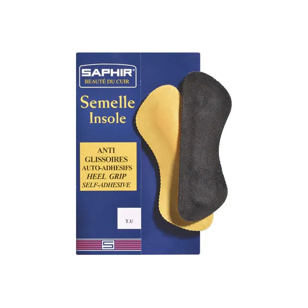 Saphir Medium Heel Grips (Black) - One Size Fits All