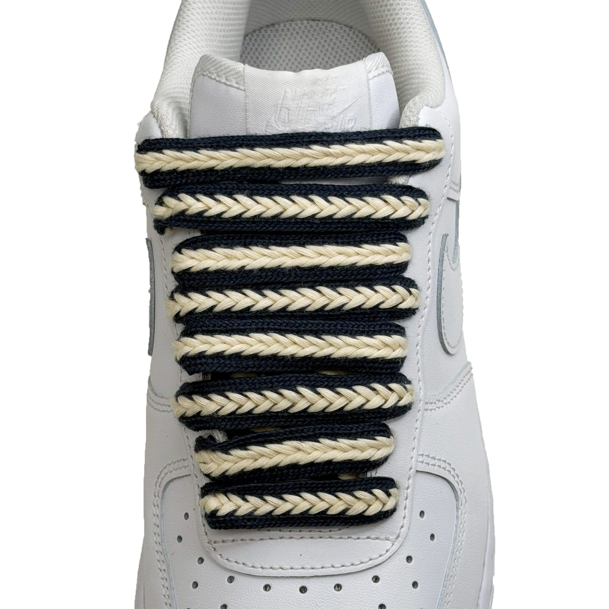 SneakerScience 15mm Wide Cotton Braid Shoelaces