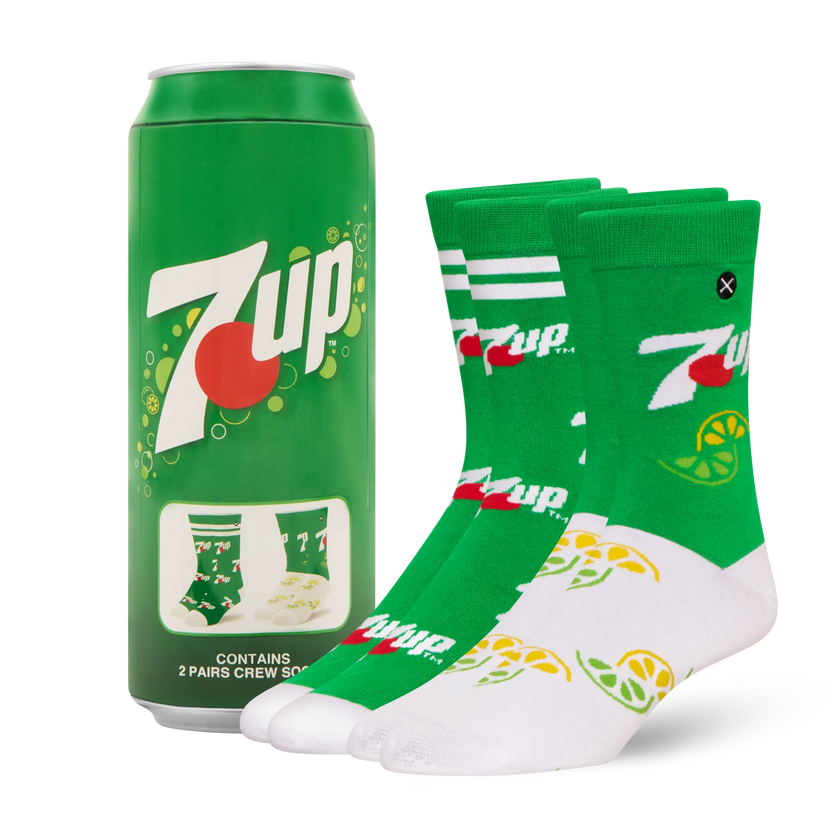 ODD SOX - ODDMART 7UP Crew Socks 2-Pack