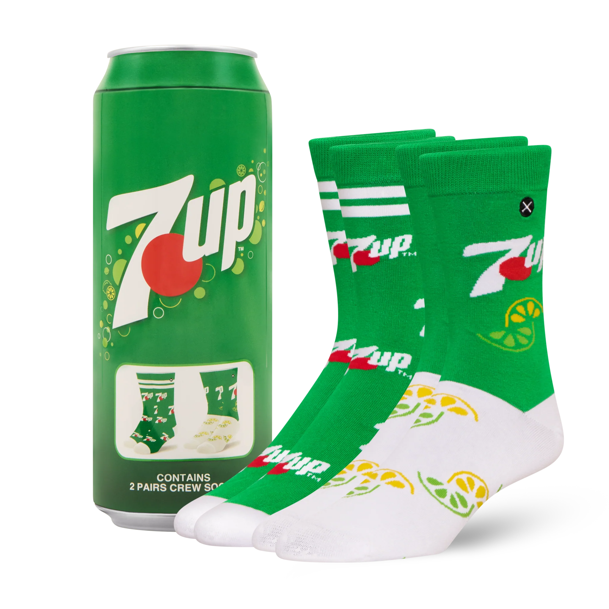 ODD SOX - ODDMART 7UP Crew Socks 2-Pack