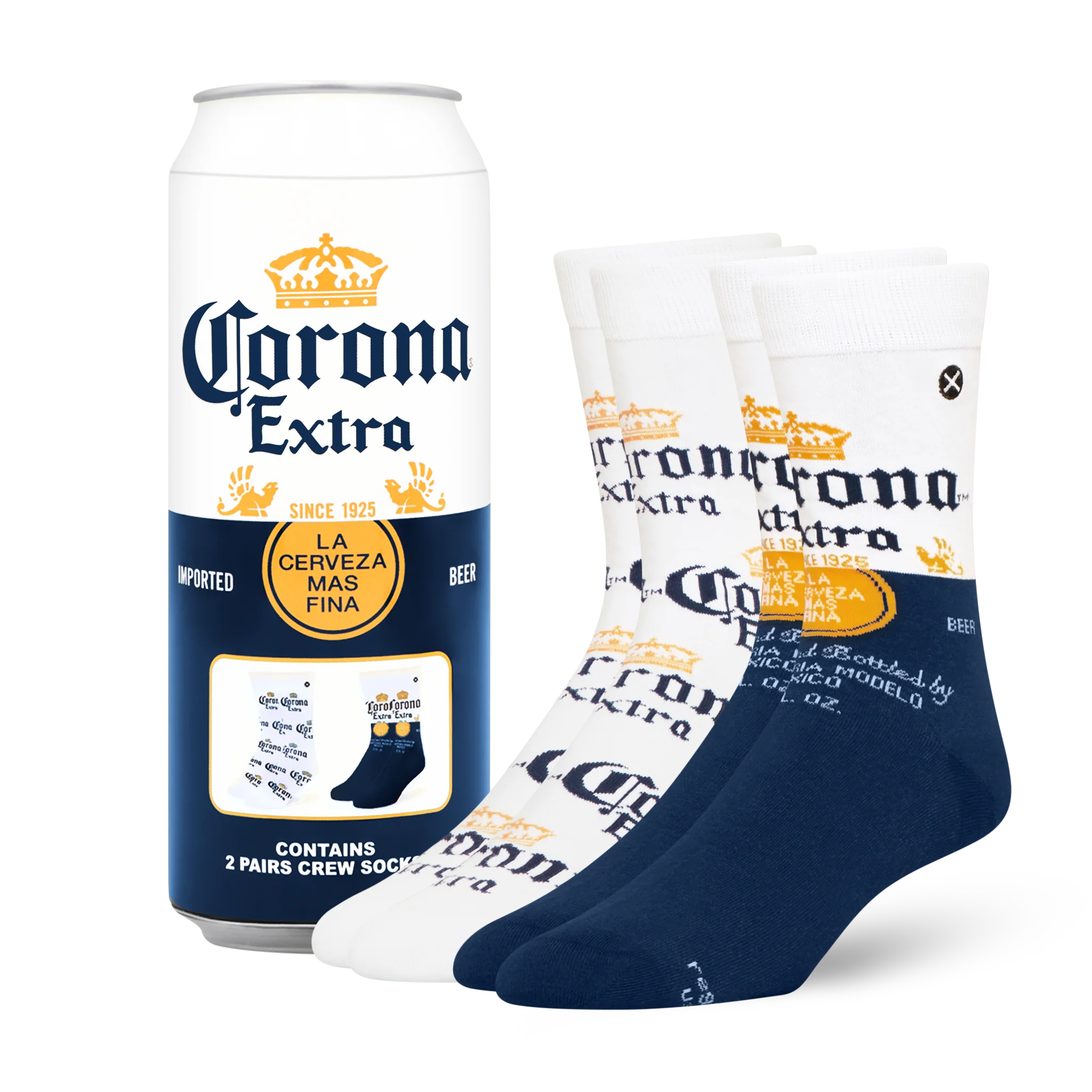 ODD SOX - ODDMART Corona Crew Socks 2-Pack