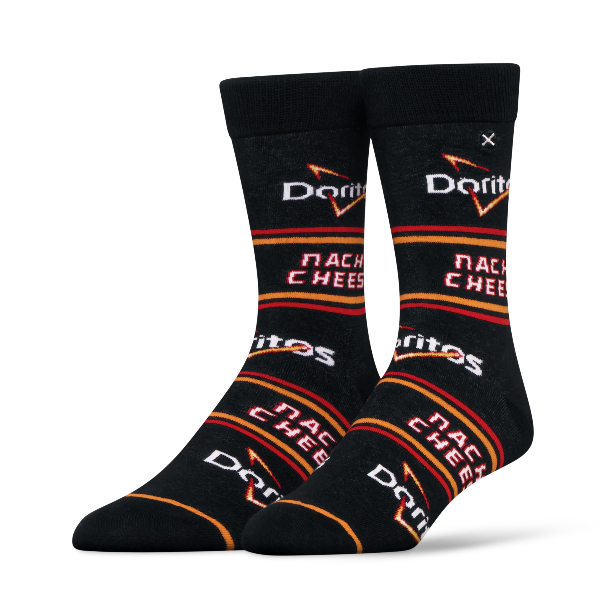 ODD SOX - ODDMART Doritos Nacho Cheese Crew Socks 2-Pack