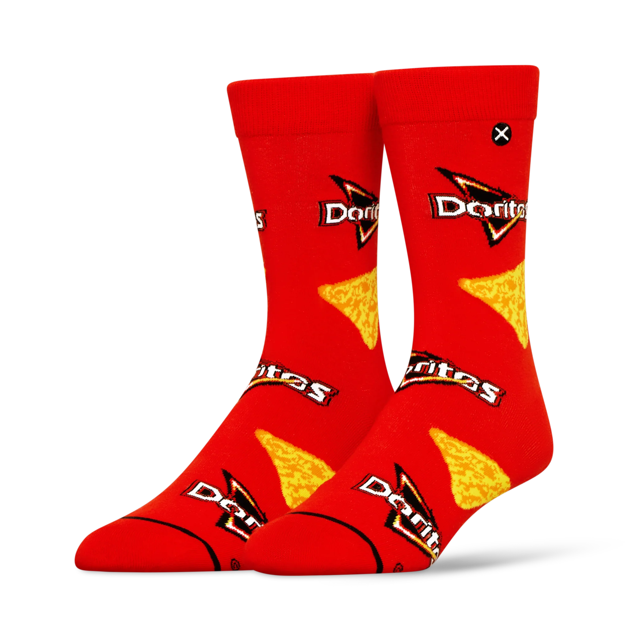 ODD SOX - ODDMART Doritos Nacho Cheese Crew Socks 2-Pack