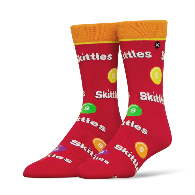 ODD SOX - ODDMART Skittles Crew Socks 2-Pack