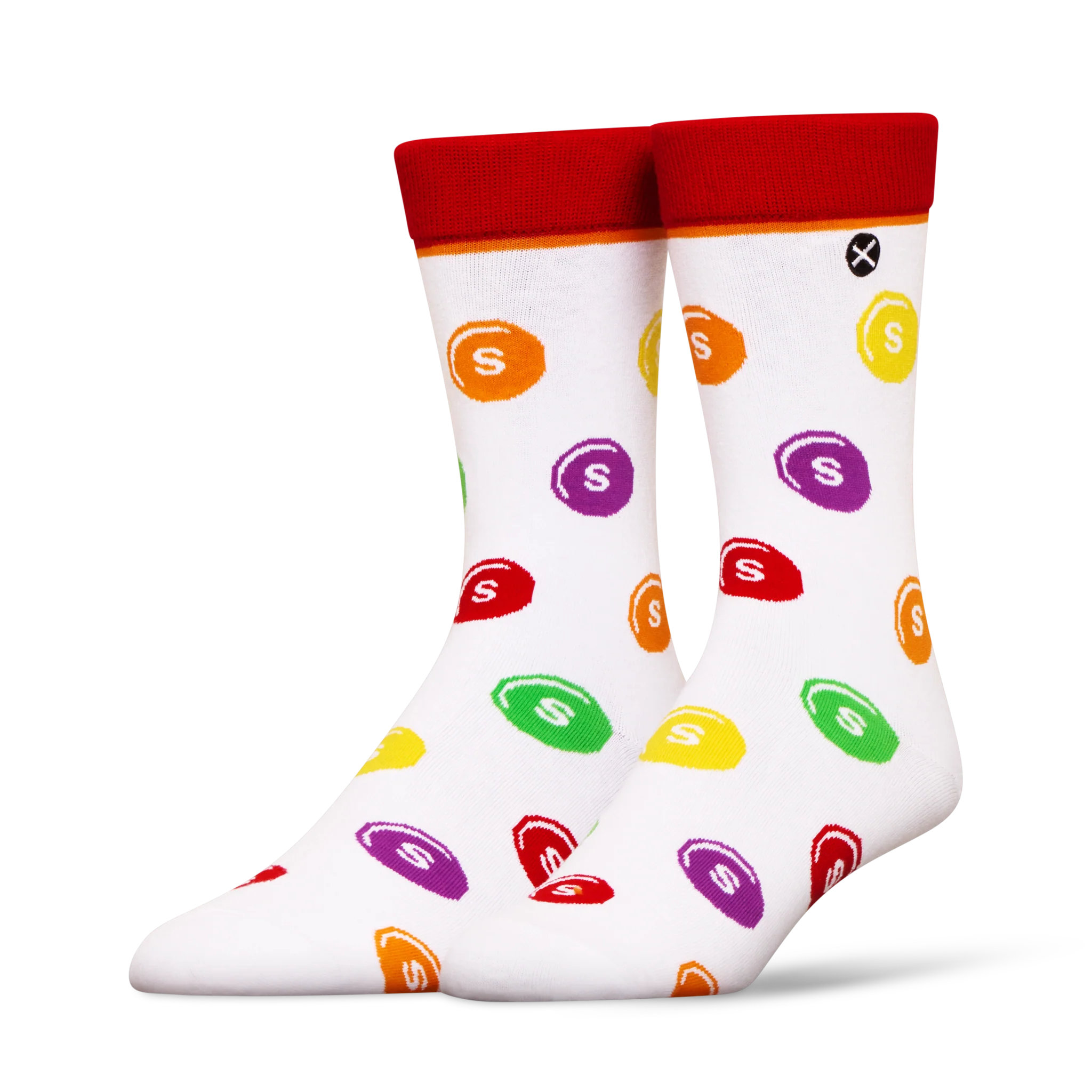 ODD SOX - ODDMART Skittles Crew Socks 2-Pack