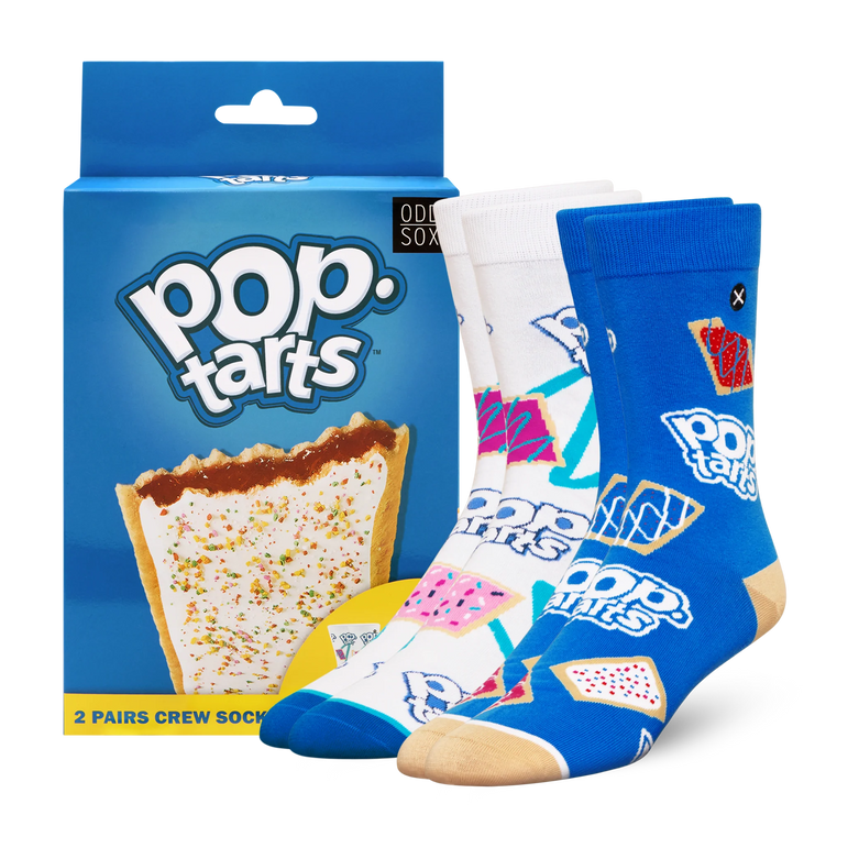 ODD SOX - ODDMART Pop-Tarts Crew Socks 2-Pack