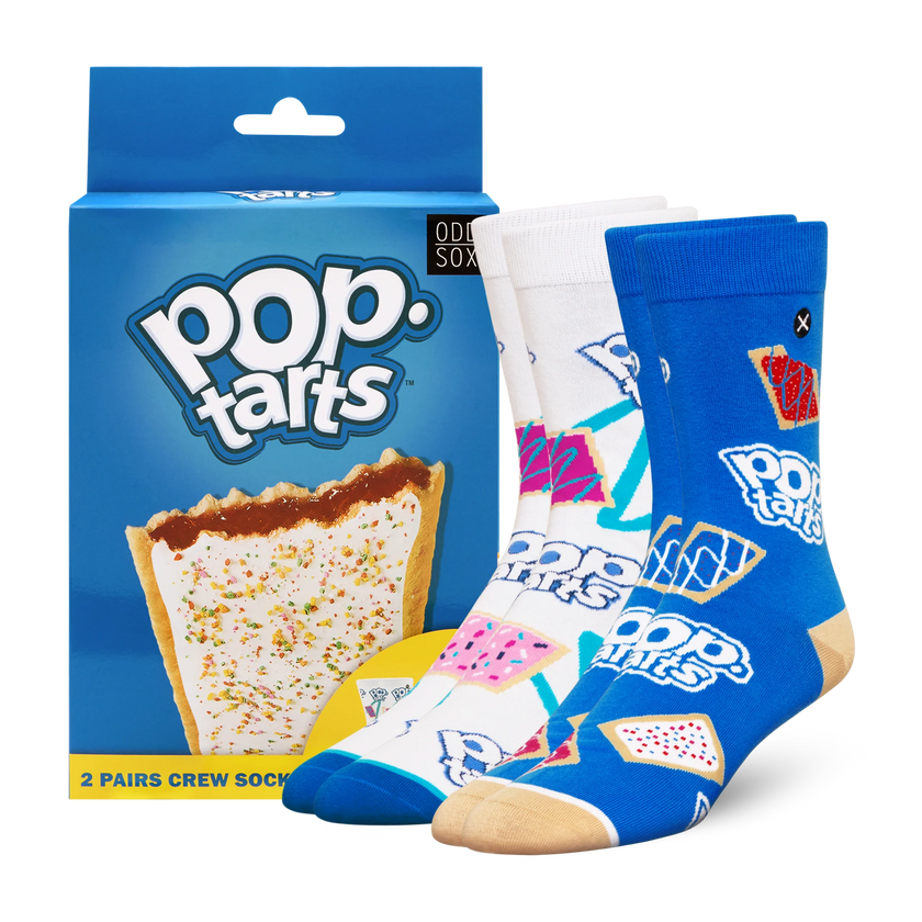 ODD SOX - ODDMART Pop-Tarts Crew Socks 2-Pack