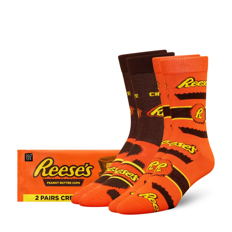 ODD SOX - ODDMART Reese's Cups Crew Socks 2-Pack