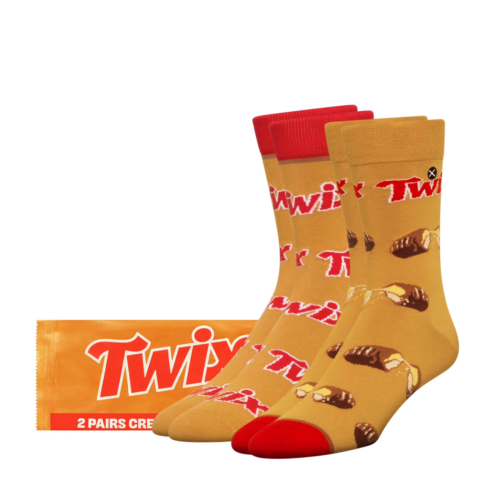 ODD SOX - ODDMART Twix Crew Socks 2-Pack