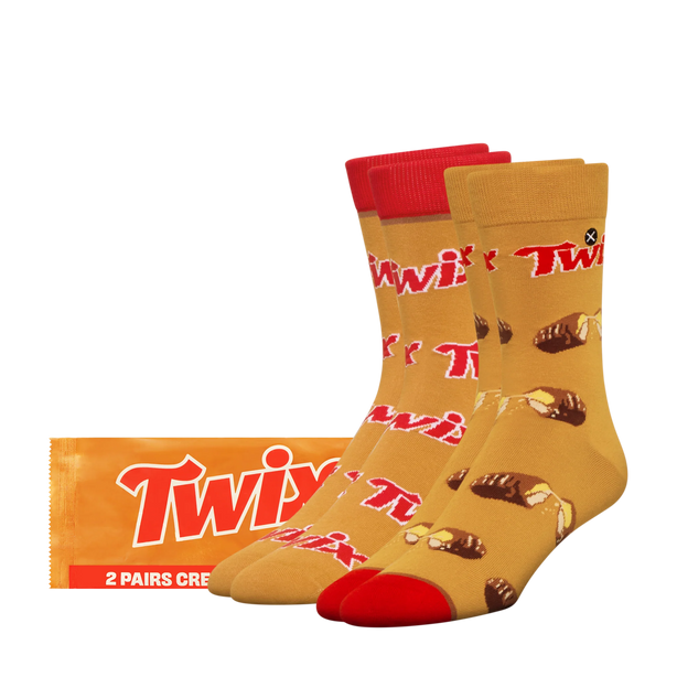ODD SOX - ODDMART Twix Crew Socks 2-Pack