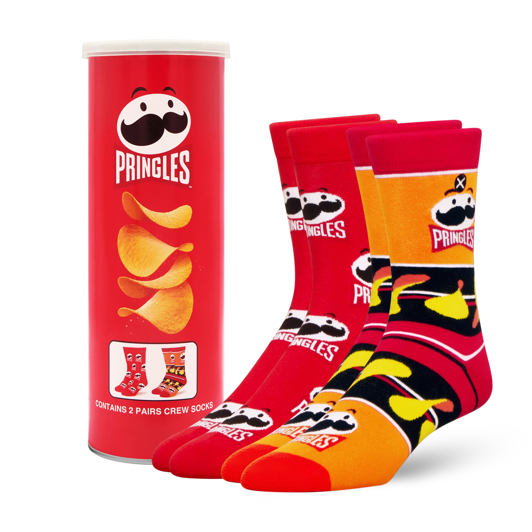 ODD SOX - ODDMART Pringles Crew Socks 2-Pack