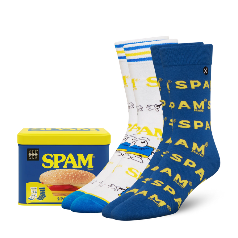 ODD SOX - ODDMART SPAM Crew Socks 2-Pack