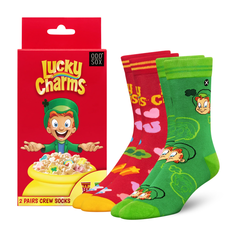ODD SOX - ODDMART Lucky Charms Crew Socks 2-Pack