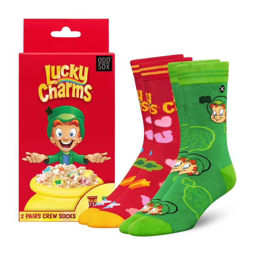 ODD SOX - ODDMART Lucky Charms Crew Socks 2-Pack