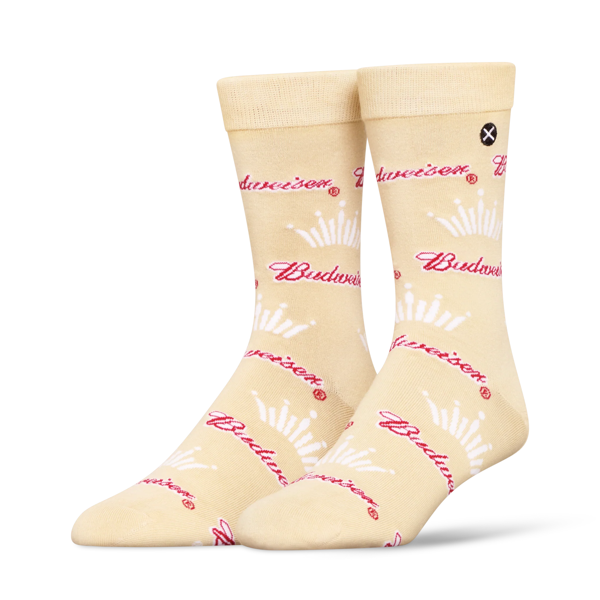 ODD SOX - ODDMART Budweiser Crew Socks 2-Pack