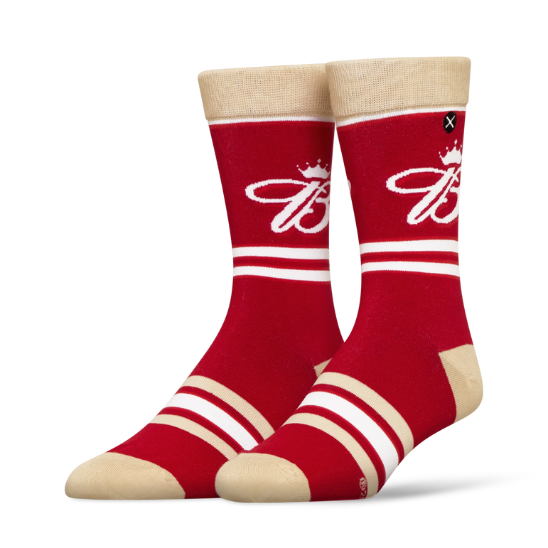 ODD SOX - ODDMART Budweiser Crew Socks 2-Pack
