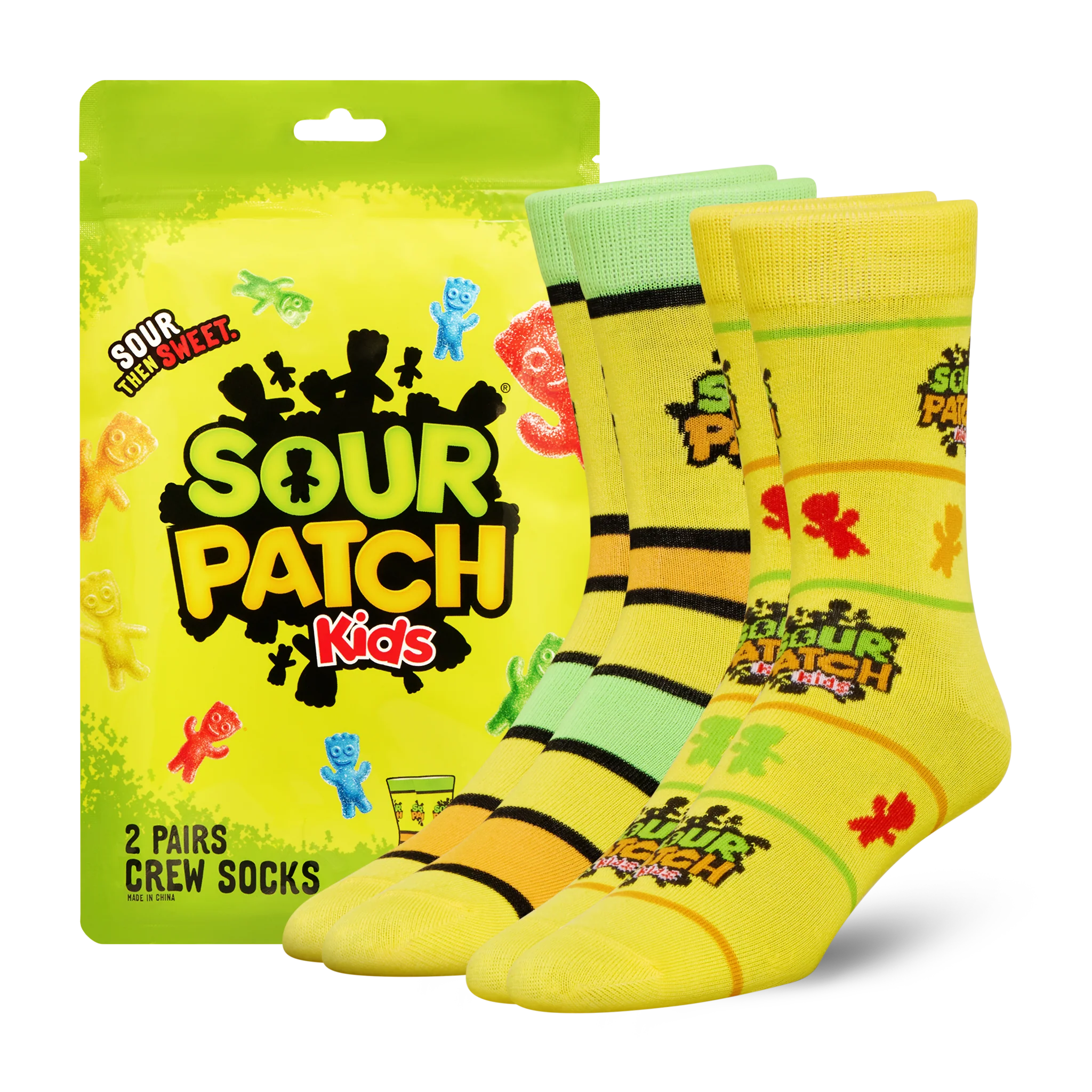 ODD SOX - ODDMART Sour Patch Kids Crew Socks 2-Pack