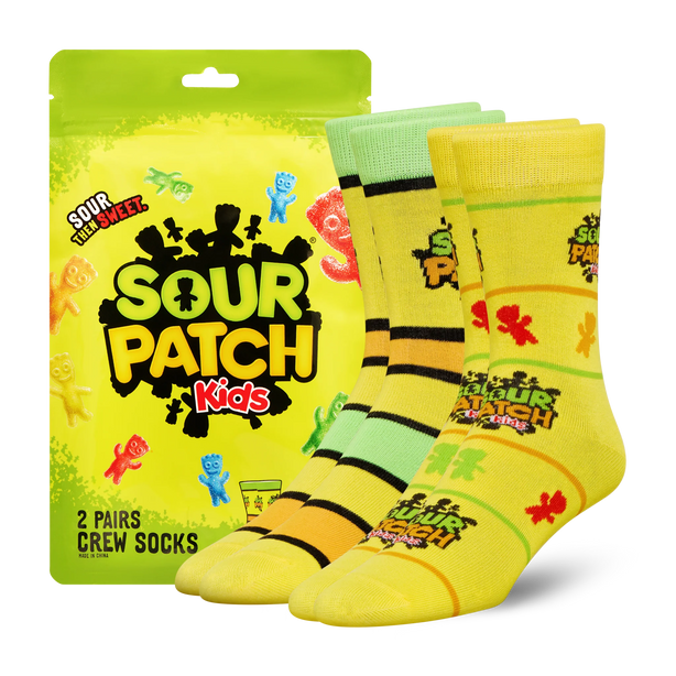 ODD SOX - ODDMART Sour Patch Kids Crew Socks 2-Pack