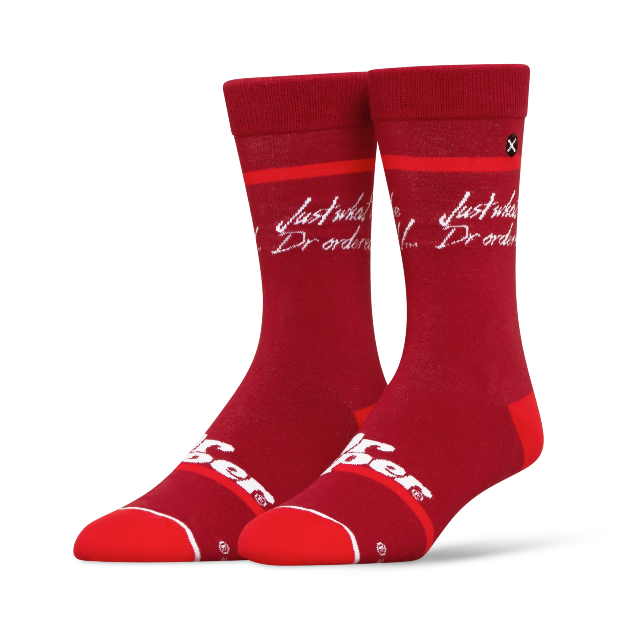 ODD SOX - ODDMART Dr Pepper Crew Socks 2-Pack