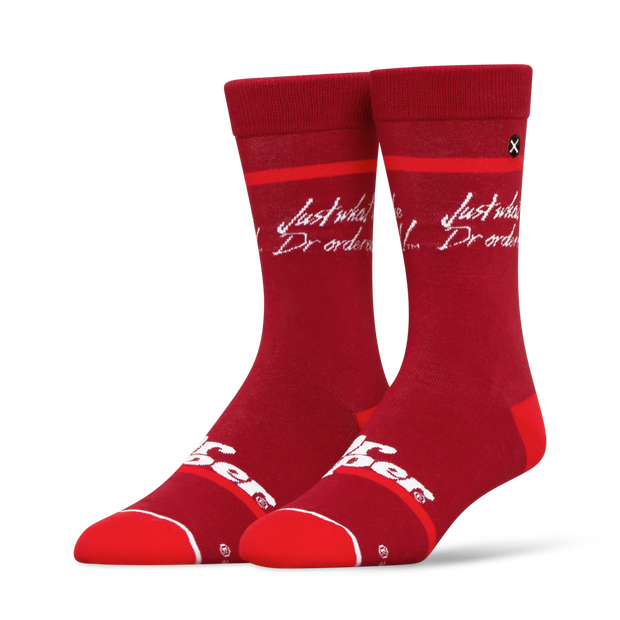 ODD SOX - ODDMART Dr Pepper Crew Socks 2-Pack