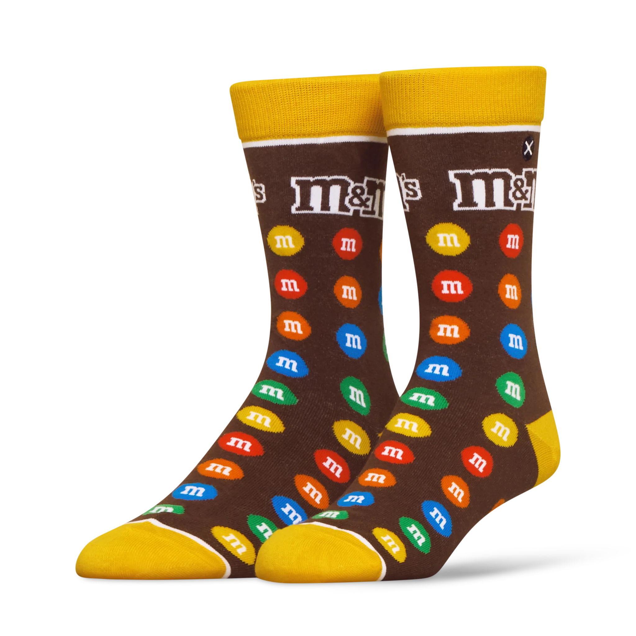 ODD SOX - ODDMART Peanut M&M's Crew Socks 2-Pack