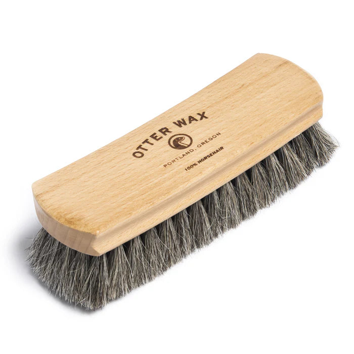 Otter Wax - Premium Horsehair Shoe Brush