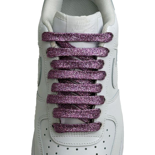 SneakerScience Glitter Flat Laces