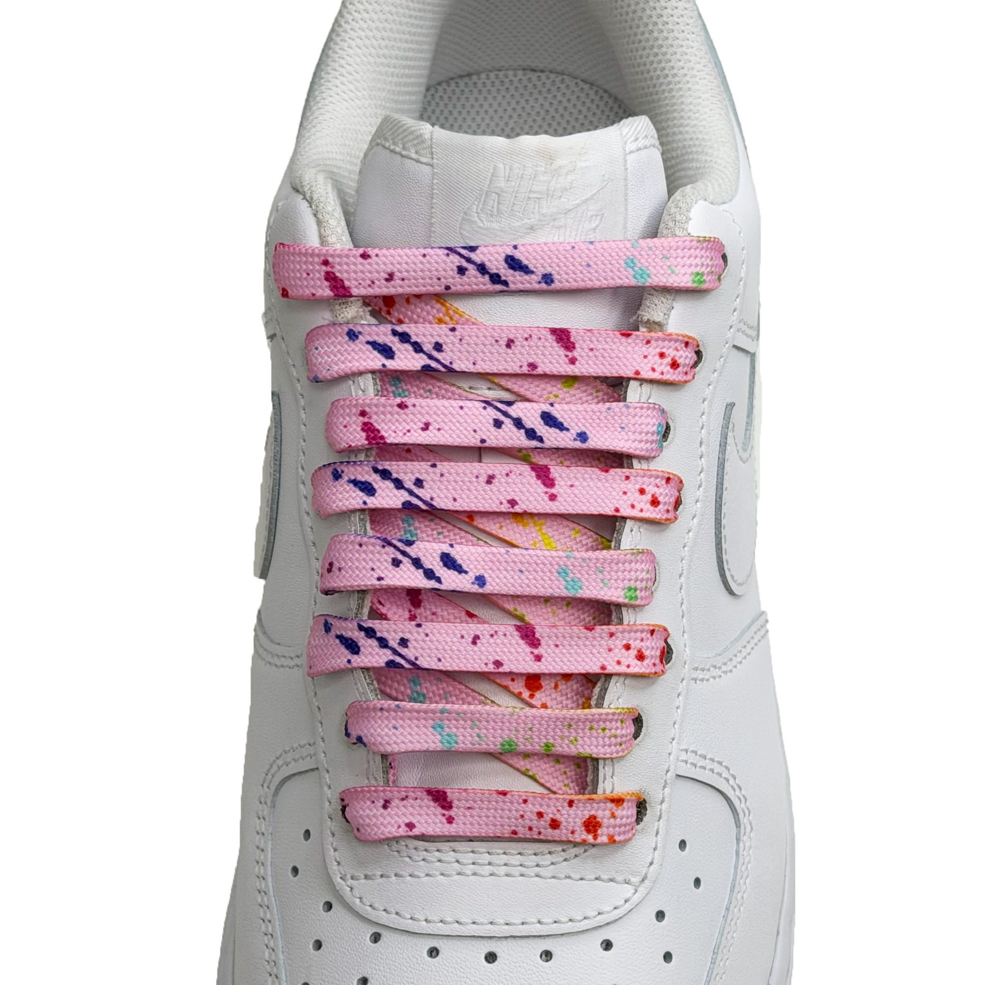 SneakerScience Splashed Flat Laces