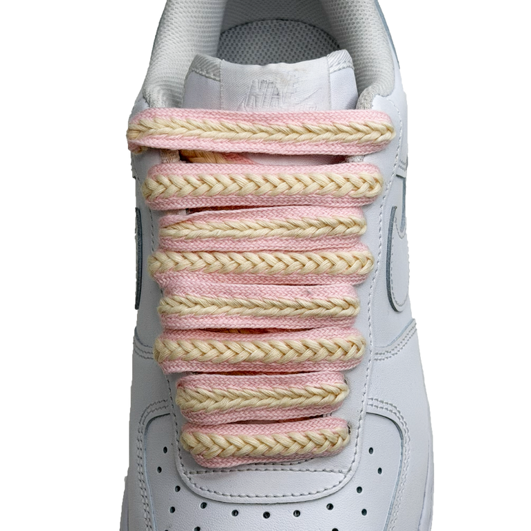 SneakerScience 15mm Wide Cotton Braid Shoelaces