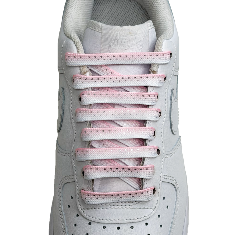 SneakerScience Sparkle Print Flat Laces