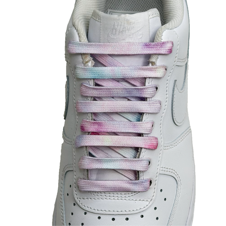 SneakerScience Tie Dye Flat Laces