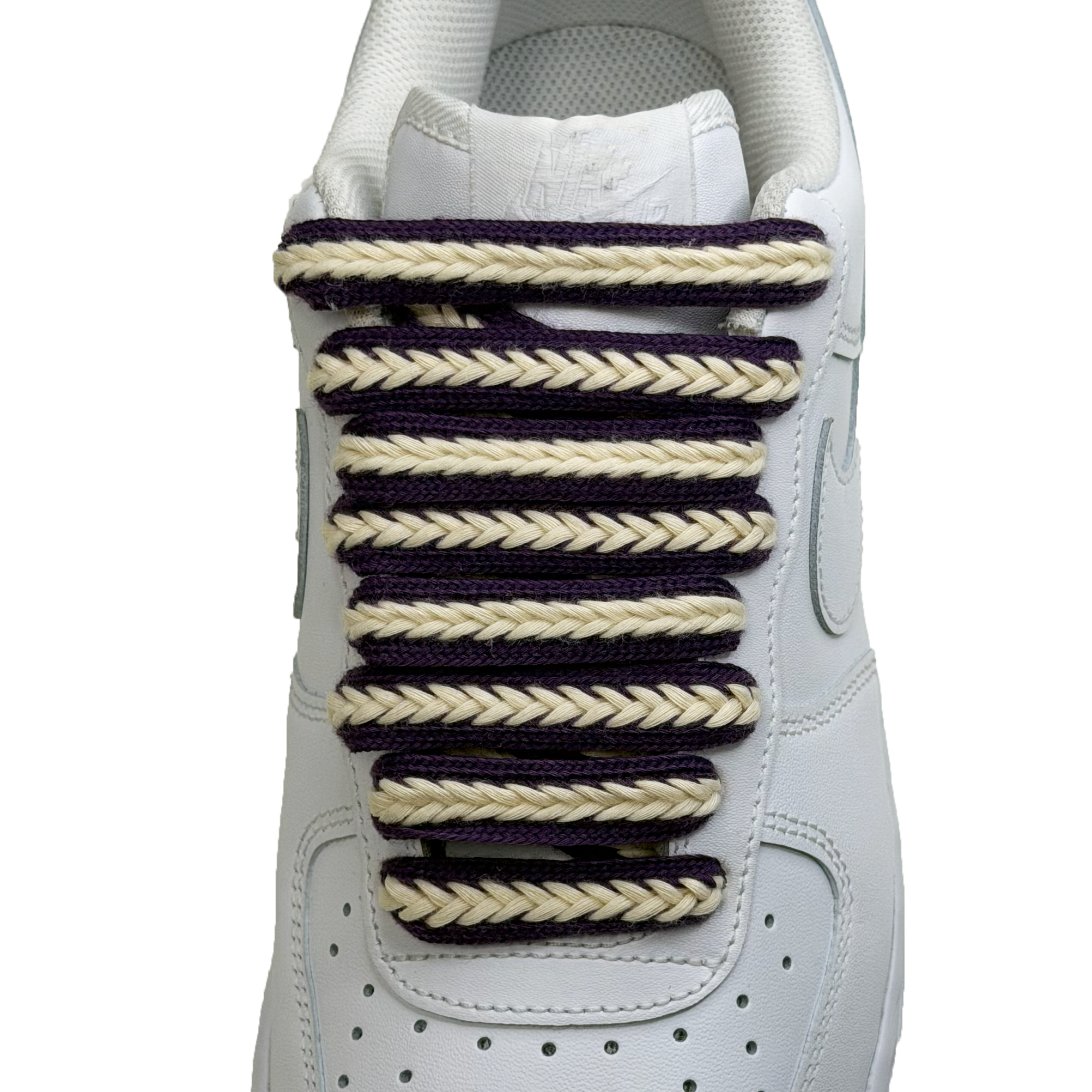 SneakerScience 15mm Wide Cotton Braid Shoelaces