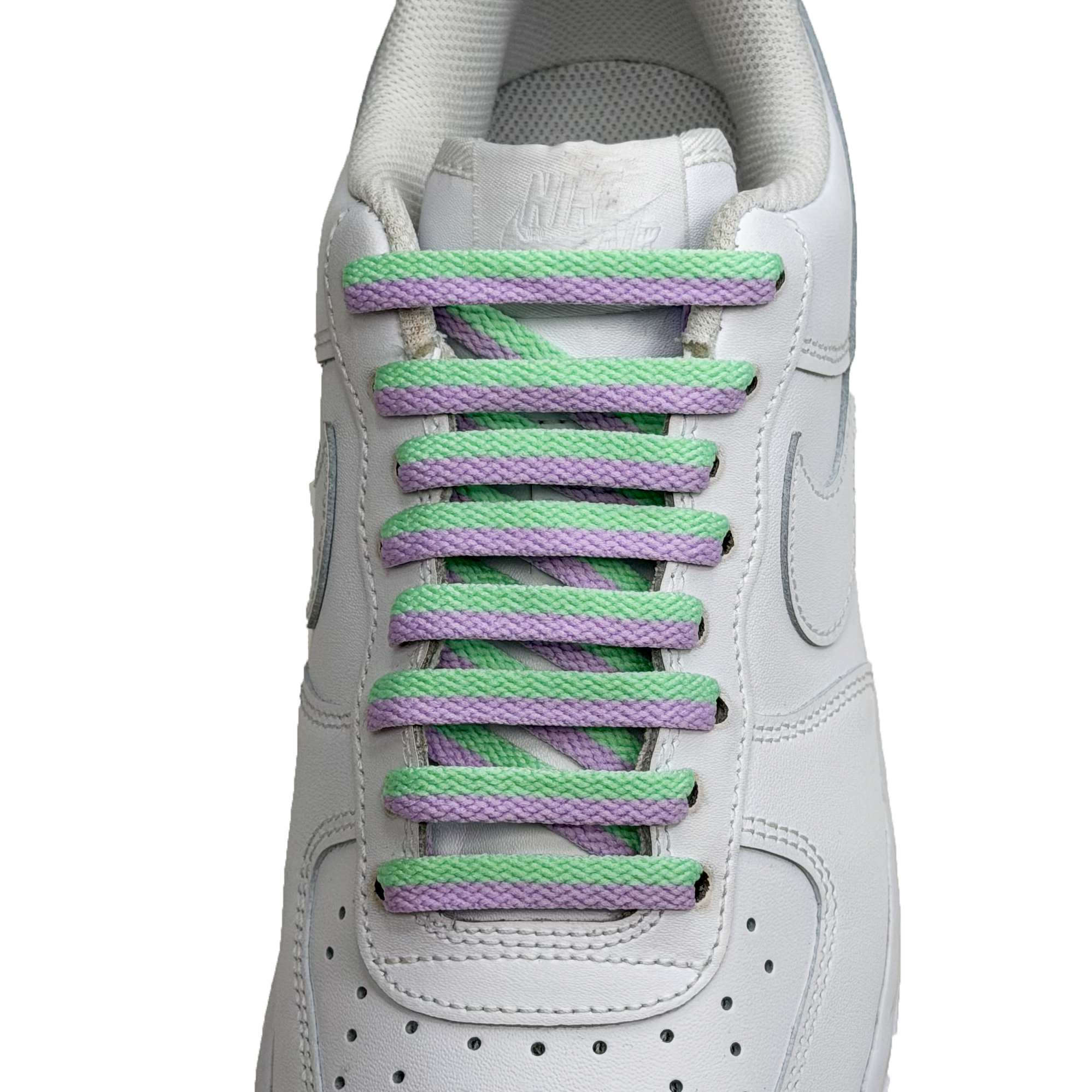 SneakerScience Splice Two Tone Flat Shoelaces