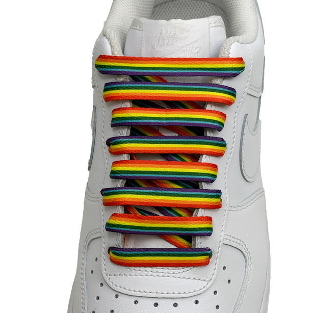 SneakerScience Rainbow Flat Laces